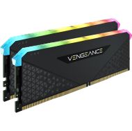 Памет Corsair Vengeance RS RGB Black 32GB(2x16GB) DDR4 PC4-25600 3200MHz CL16 CMG32GX4M2E3200C16