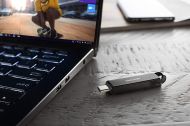 USB памет SanDisk Ultra, USB-C, 32GB, Черен