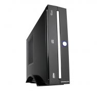 Case Mini-ITX Modecom Feel 202, w/PSU, Black