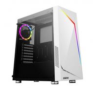 Case Antec ATX Gaming NX300 RGB Temp. Glass, White