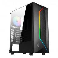 Case MSI MAG VAMPIRIC 100R RGB Temp. Glass, Black