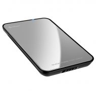 Ext case U2.0-to-SATA2.5", Sharkoon Alum.