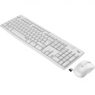 Keyboard Logitech Wireless Desk MK295 Silent White BG Layout