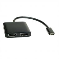 USB3.1 C to 2xHDMI Adapter, M/F, Value 12.99.1132