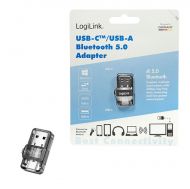USB3 Bluetooth Mini, USB A&C, v5.0,Logilink BT0054