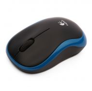 Mouse Logitech M185 Wireless for NB, Black+Blue