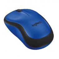 Mouse Logitech M220 Silent Wireless, Black+Blue