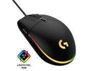 Mouse Logitech G102 Lightsync, Gaming, RGB, Black