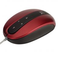 Mouse Modecom MC-802, TouchPad, Black/Red
