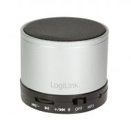 Speaker LogiLink SP0051S, Bluetooth, 3W, Silver