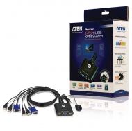 Switch KVM , 2PC VGA-1KVM, USB, Aten CS22U