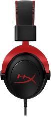 Геймърски слушалки HyperX Cloud II Red, Микрофон, Черно/Червено