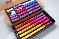 Капачки за механична клавиатура Ducky Afterglow, 108-Keycap Set ABS, Double-Shot, US Layout