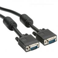 Cable VGA w/Ferrit, DDC, 15M/15M, 15m, S3629