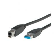 Cable USB3.0 A-B, 3m, Roline 11.02.8871