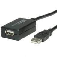 Cable USB2.0 A-A M/F+Repeater,12m, 12.99.1110