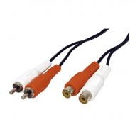 Cable RCA 2X M/F, 5m, Roline 11.09.4326