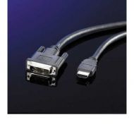 Cable DVI M - HDMI M, 5m, Roline 11.04.5552