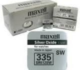 Бутонна батерия сребърна MAXELL SR 512 SW /335  1.55V