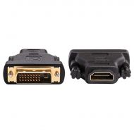 Adapter HDMI F - DVI M, GOLD 4K, MF4K