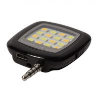 External LED flashlight w battery, LogiLink AA0080